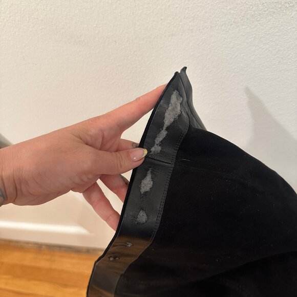 EUC Olencia Suede High Heel Boots Sam Edelman - Picture 6 of 8